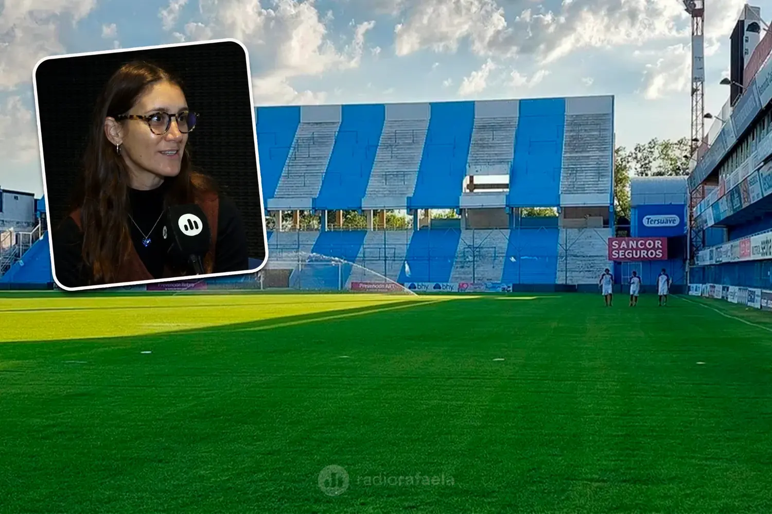 Denise Zenklusen, profesora de Unraf- integrante del proyecto | Reliquias y relatos celestes, una campaña impulsada desde Unraf para reconstruir la historia de Atlético de Rafaela
