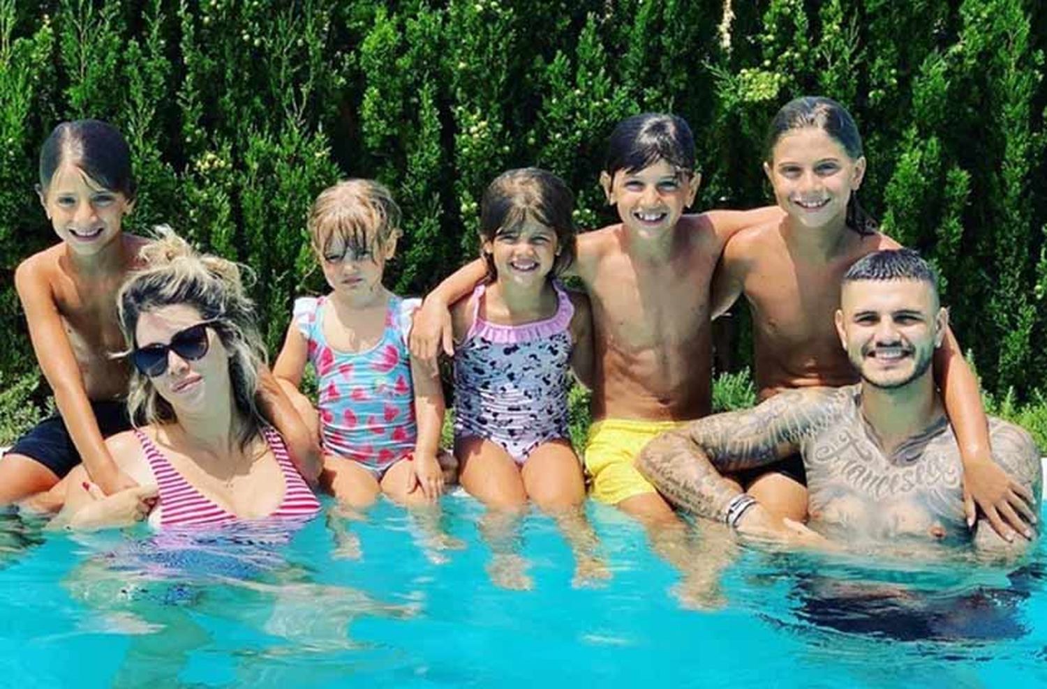 ¿Qué dirá Maxi? El saludo de cumpleaños de los hijos de Wanda Nara llamando «papá» a Icardi