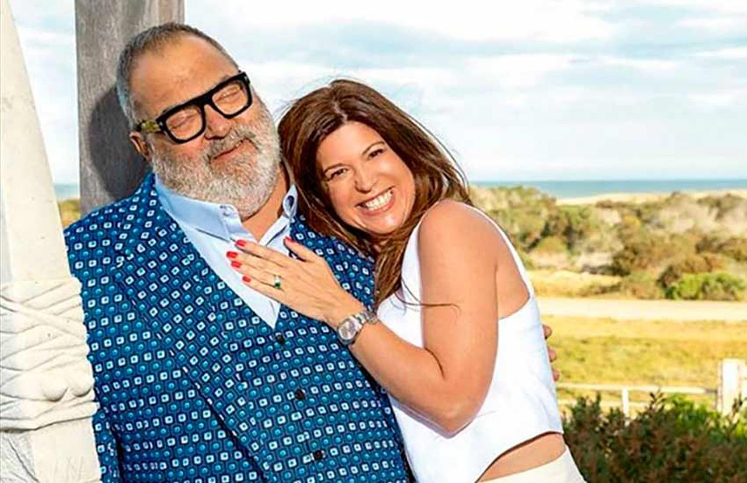 Jorge Lanata y Elba Marcovecchio confirmaron que no planean vivir juntos