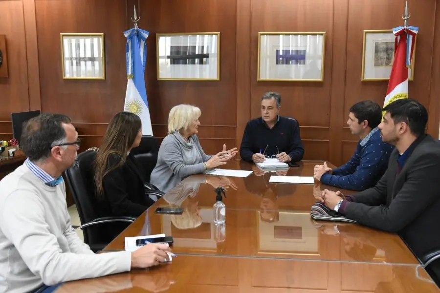El Intendente recibió a autoridades de la Sociedad Rural