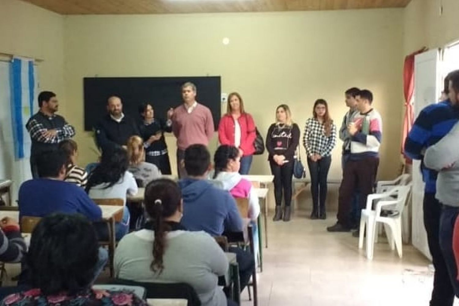 El secundario semipresencial en La Cuchilla cumplió un año de vigencia