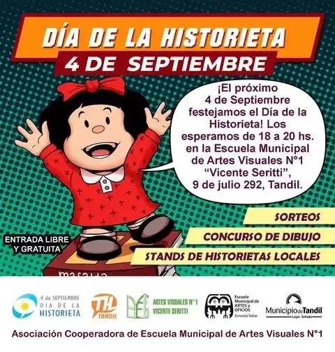Flyer del evento compartido en redes sociales.