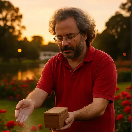 Día del padre. En la mirada de Diego Recalde.