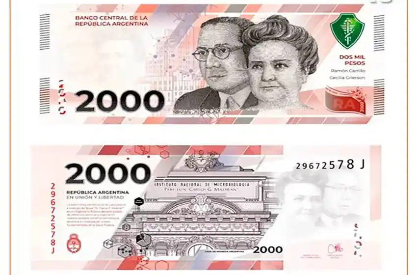 ¿Cómo serán los billetes de $2000 nuevos?