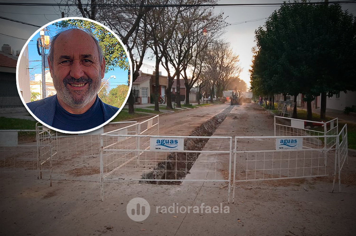 Con una megainversión, renovarán las redes cloacales de Rafaela: "Son obras cuyos beneficios se ven con el tiempo"