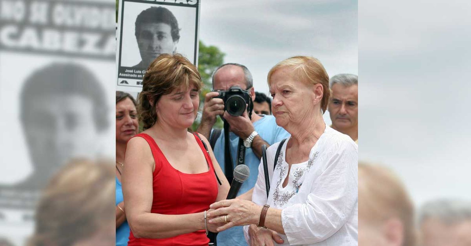 "Voy a ser siempre una piedra en el zapato de los asesinos de José Luis"