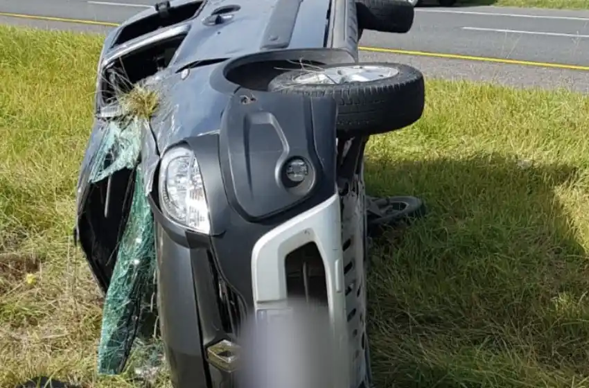 Trágico accidente en la Ruta 2: murió un bebe de un año