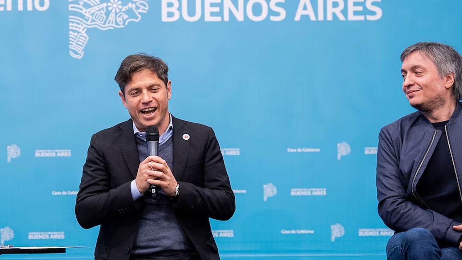 Máximo Kirchner negó que La Cámpora “este limando” a Axel Kicillof