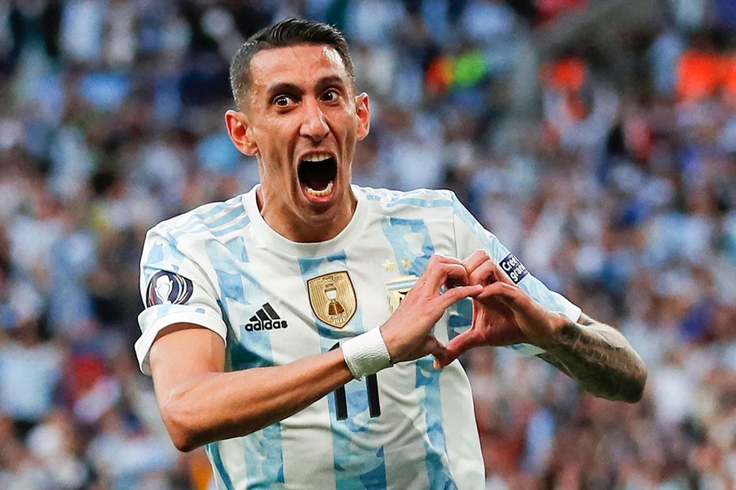 Di María cierra una etapa gloriosa en la selección argentina.