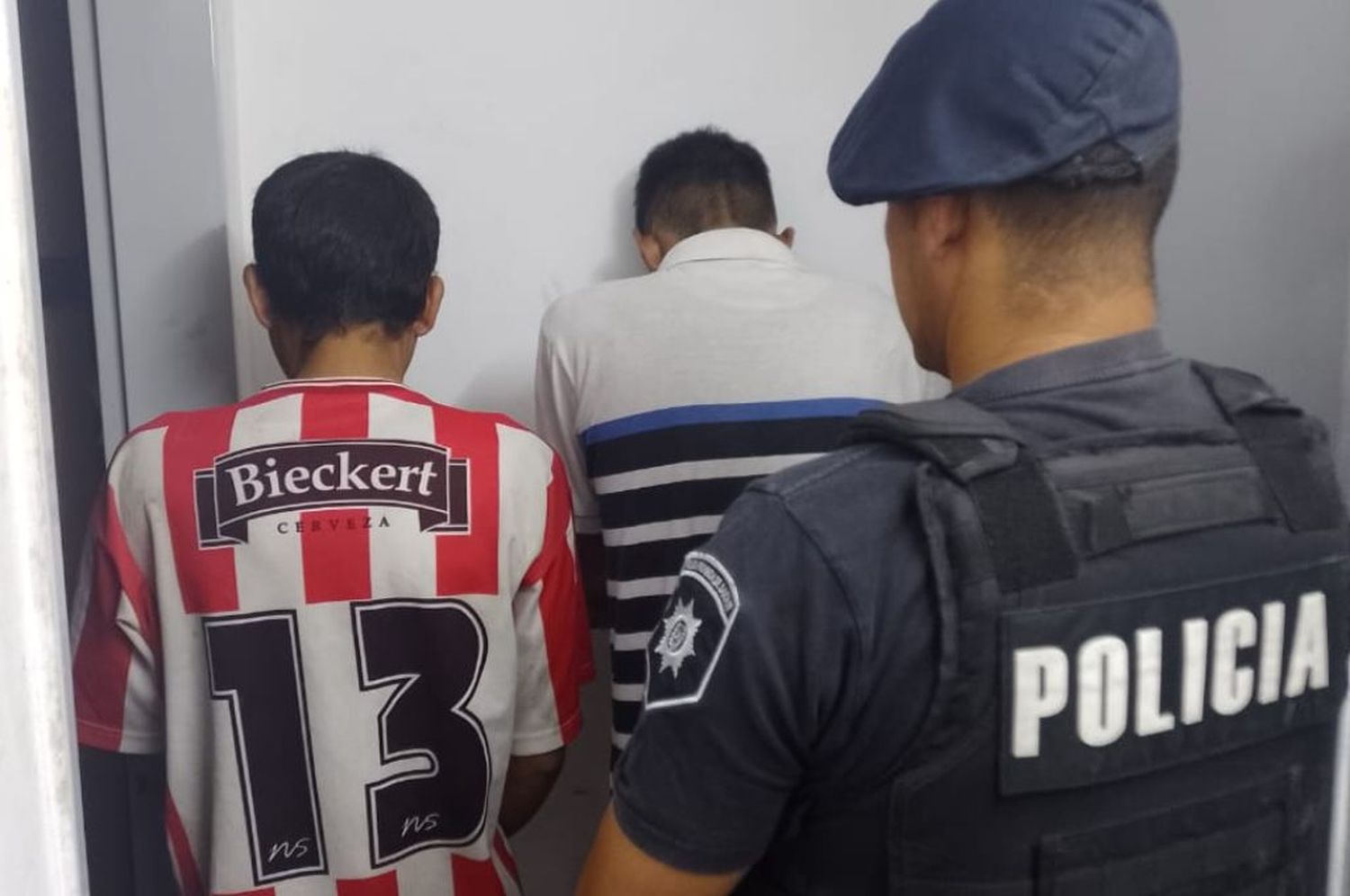 Dos delincuente fueron capturados en barrio Santa Rita