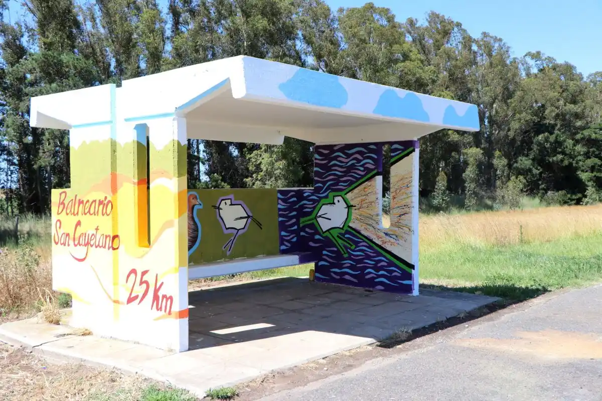 Garita sobre la ruta 72
