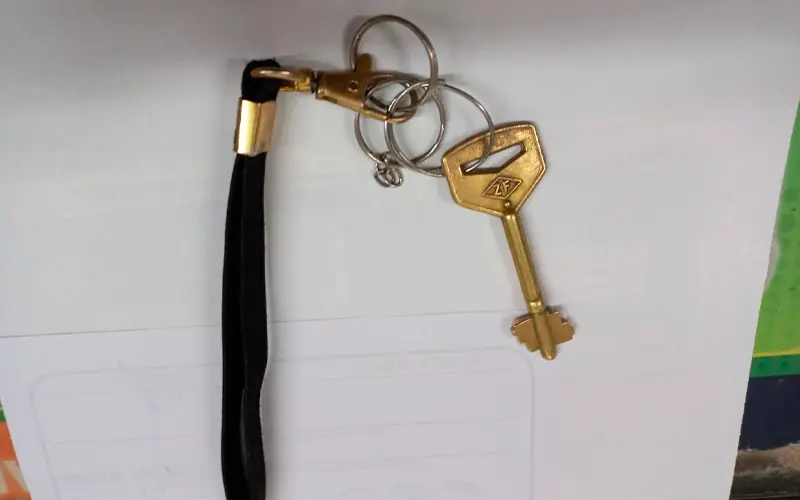 Llave encontrada: está en Librería Güemes