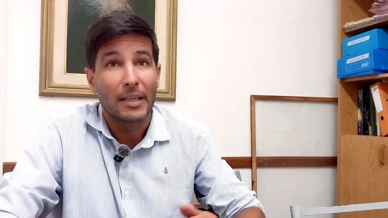 Rodrigo Irigoyen. Detalló el proyecto que busca avanzar con pavimentación de calles