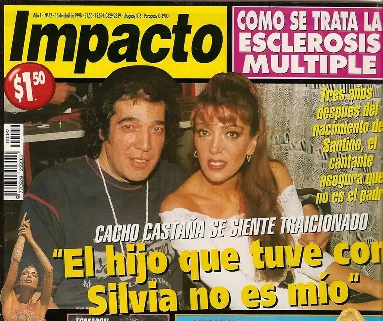 Cacho Castaña y Silvia Peyrou