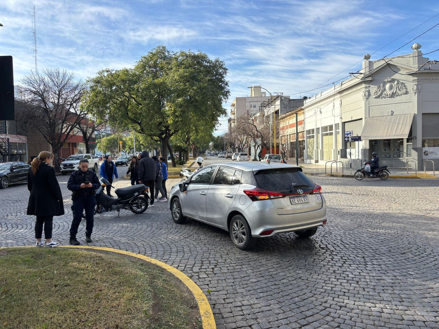 El accidente ocurrió en la mañana de este jueves.