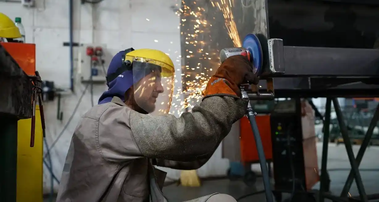 La producción industrial en caída.