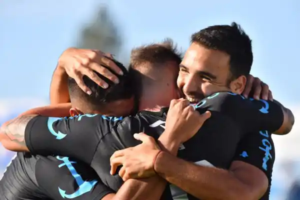 Nicolás Rizzo marcó su primer gol para Brown de Madryn