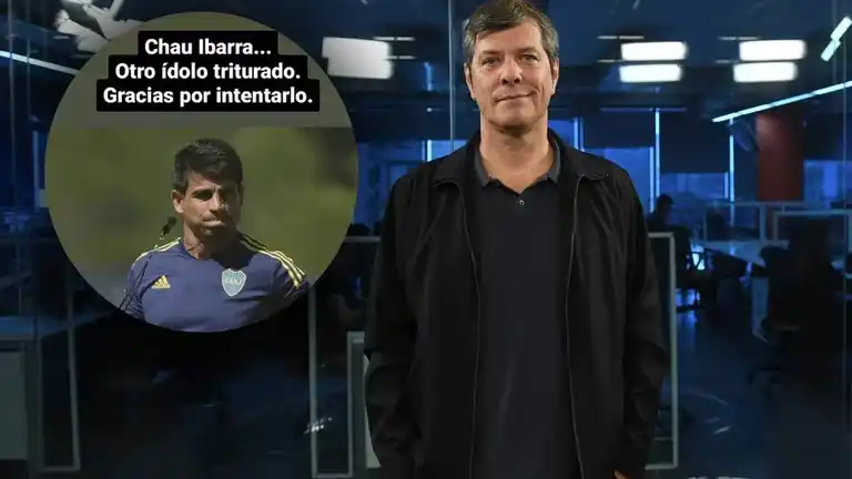 Pergolini volvió a pegarle al Consejo de Fútbol de Boca tras la salida de Hugo Ibarra: “Otro ídolo triturado”