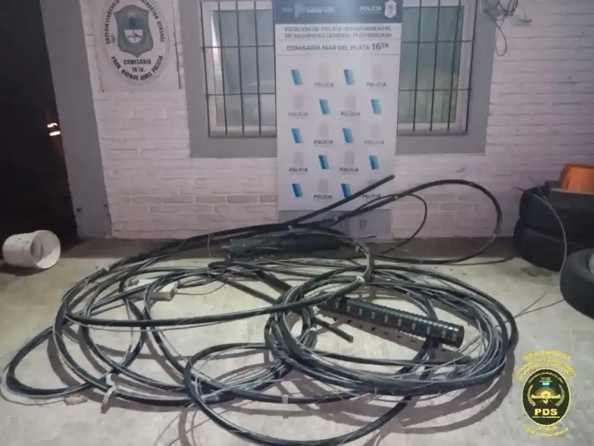 Robo de cables: "Sucede en todo el país, y acá estamos acompañando a cooperativas y vecinos"