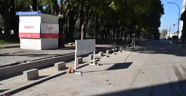 Sigue a paso firme la obra de la Peatonal a Cielo Abierto
