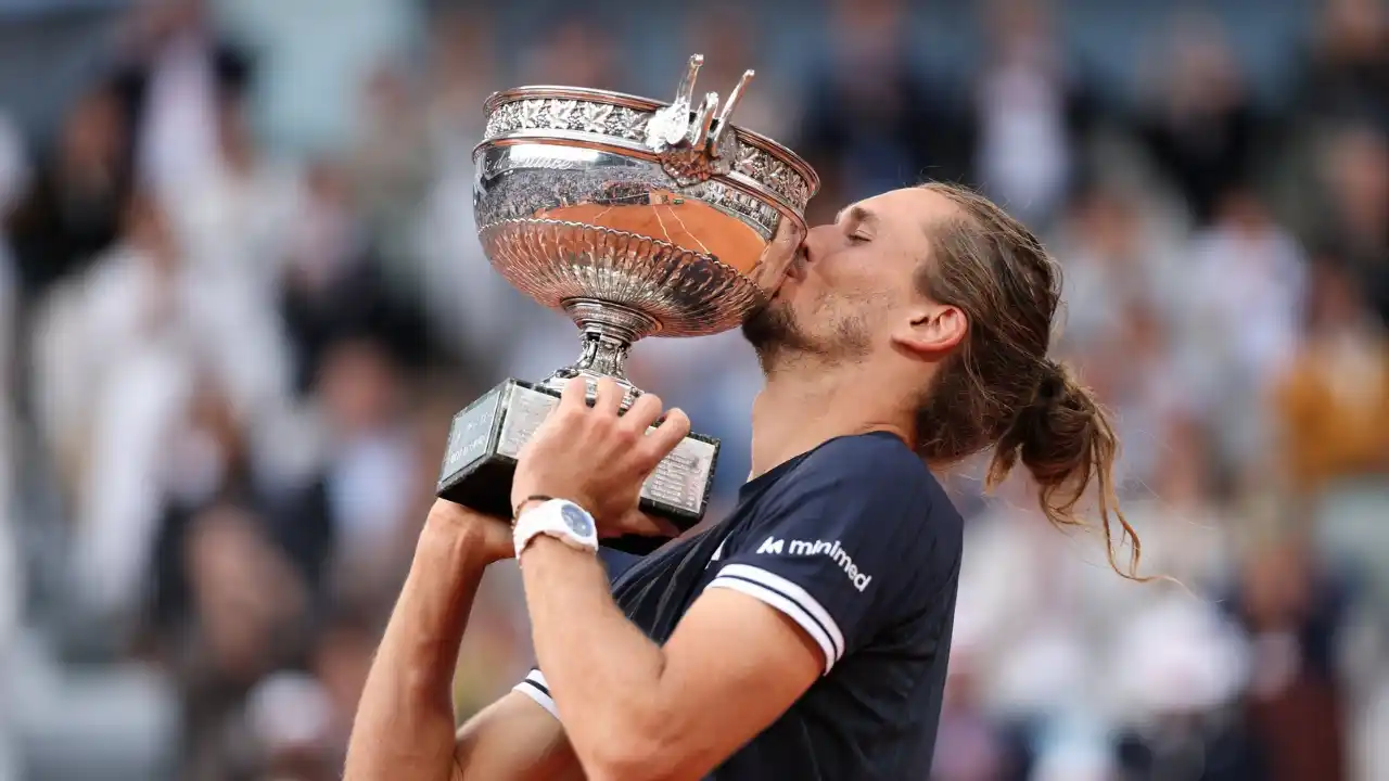Alexander Zverev se coronó campeón de Roland Garros, su primer Grand Slam