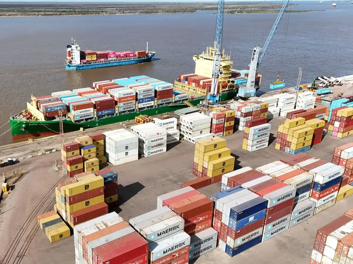 El Puerto de Rosario superó el millón de toneladas manipuladas.
