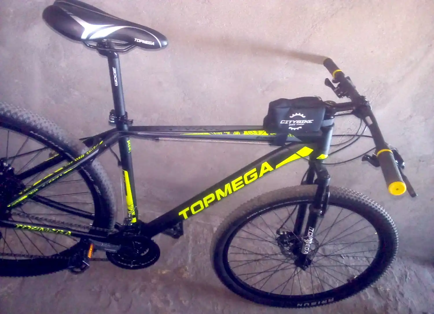 Una de las bicicletas robadas