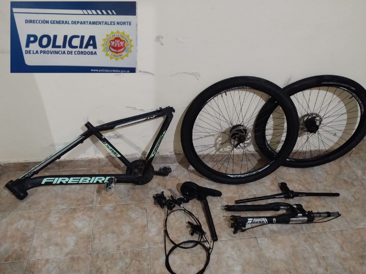 La Francia: recuperan bicicleta robada 