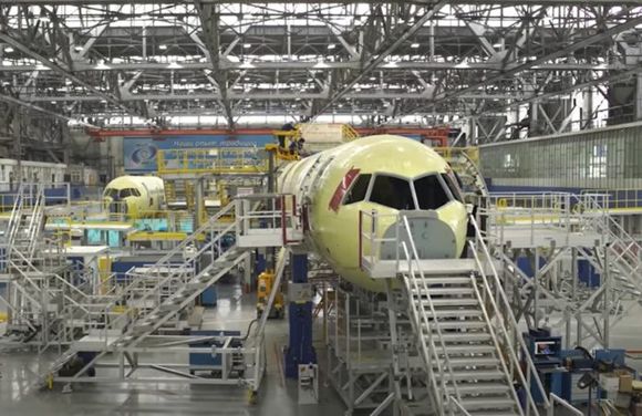 Rusia amplía la planta de Irkutsk para producir 36 aviones MC-21 por año