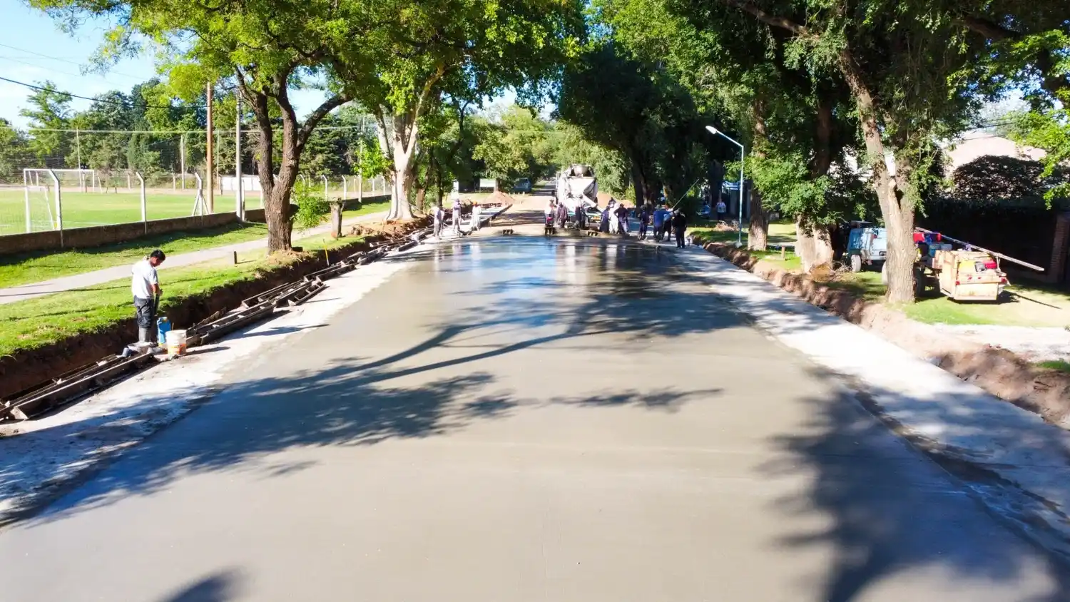 Avanza a pleno la repavimentación de una de las arterias más importantes de la ciudad.