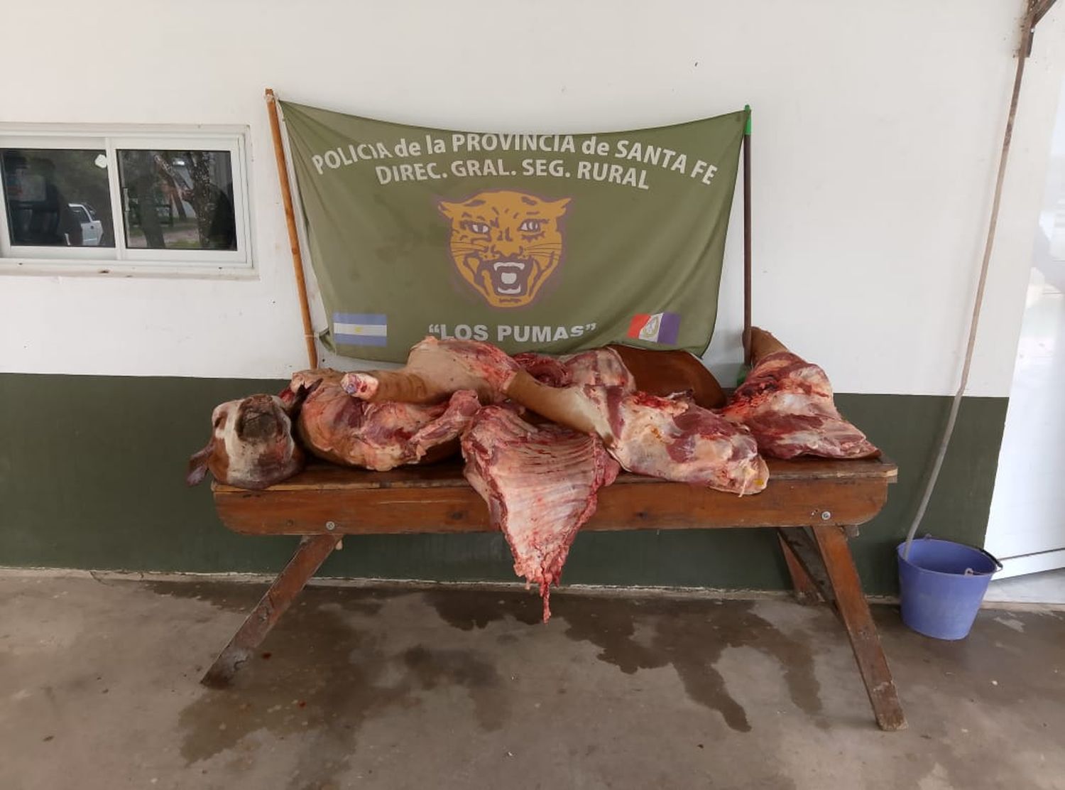 Decomisaron más de 140 kilos de carne de faena clandestina en carnicerías santafesinas