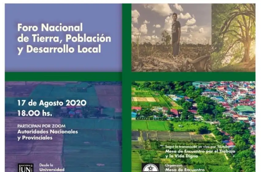 Presentaron un proyecto para la "repoblación del país"