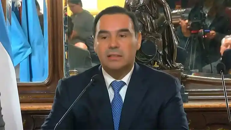 Gustavo Valdés, gobernador de Corrientes.