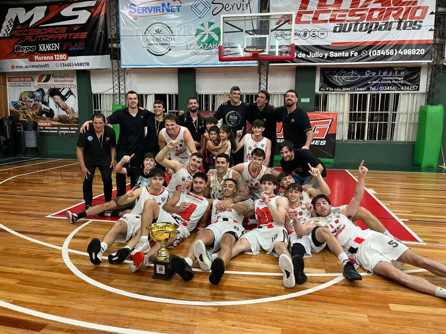 Central se quedó con toda la gloria en la Superliga Provincial 40 años.