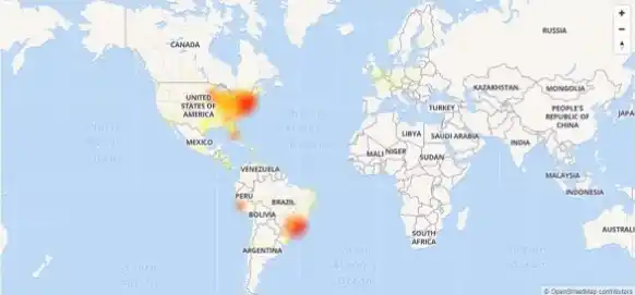 Se cayó Facebook en varios países