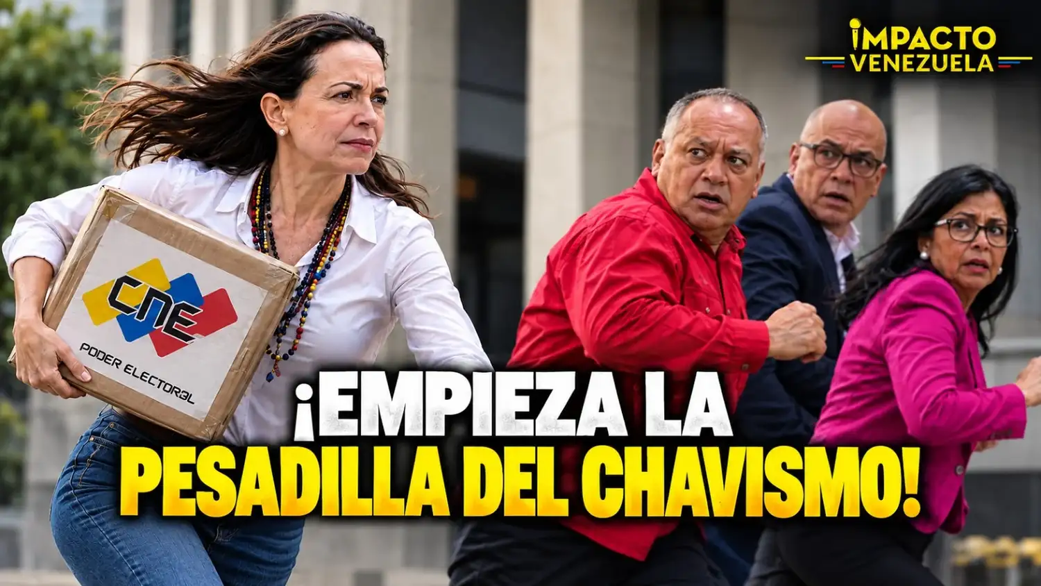 ¡GOLPE DE MESA EN CARACAS!: El regreso de María Corina le pone la soga al cuello al poder