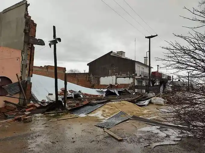 En Saladillo declararon la emergencia climatológica: El Intendente Salomón agradeció la ayuda desde Provincia 