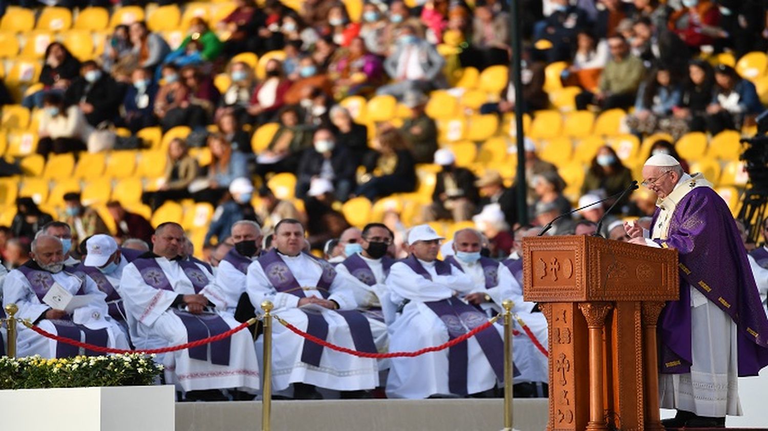 «Irak siempre estará conmigo»: papa Francisco culmina su visita y llama a «no caer en la venganza»