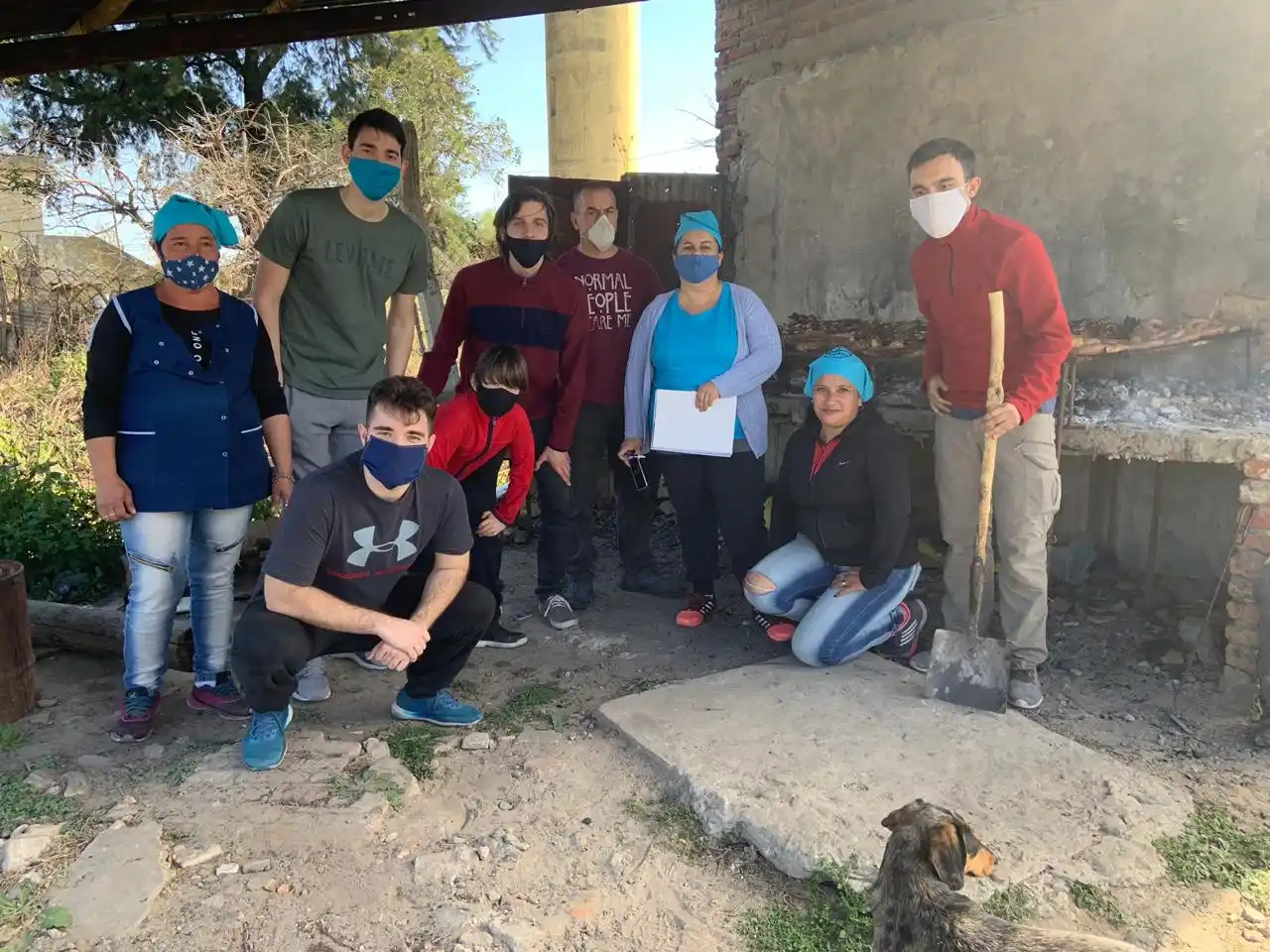 #AsadoParaLosPibes llegó a la ciudad de Santa Fe