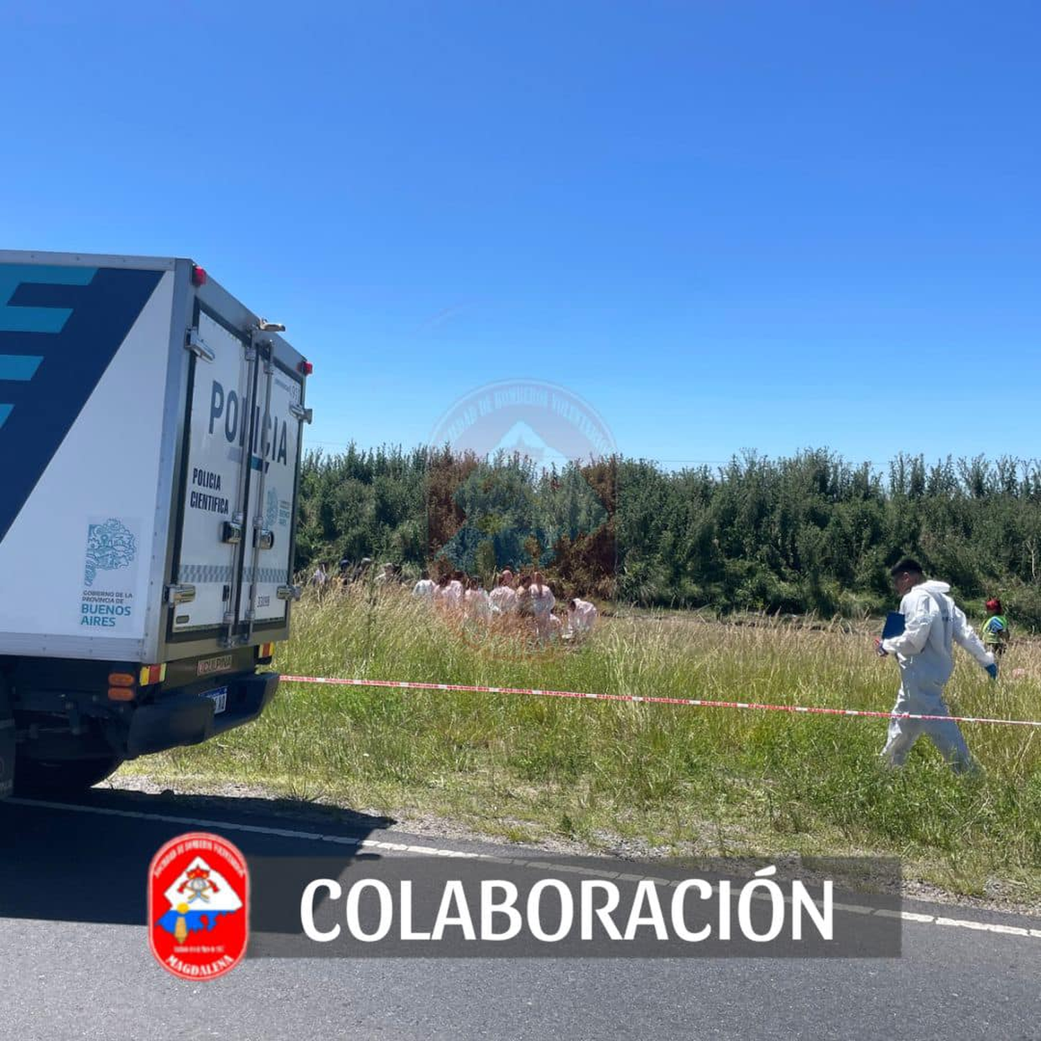 Horror a la vera de ruta 11: caminaban por la banquina y encontraron un cadáver en una zanja