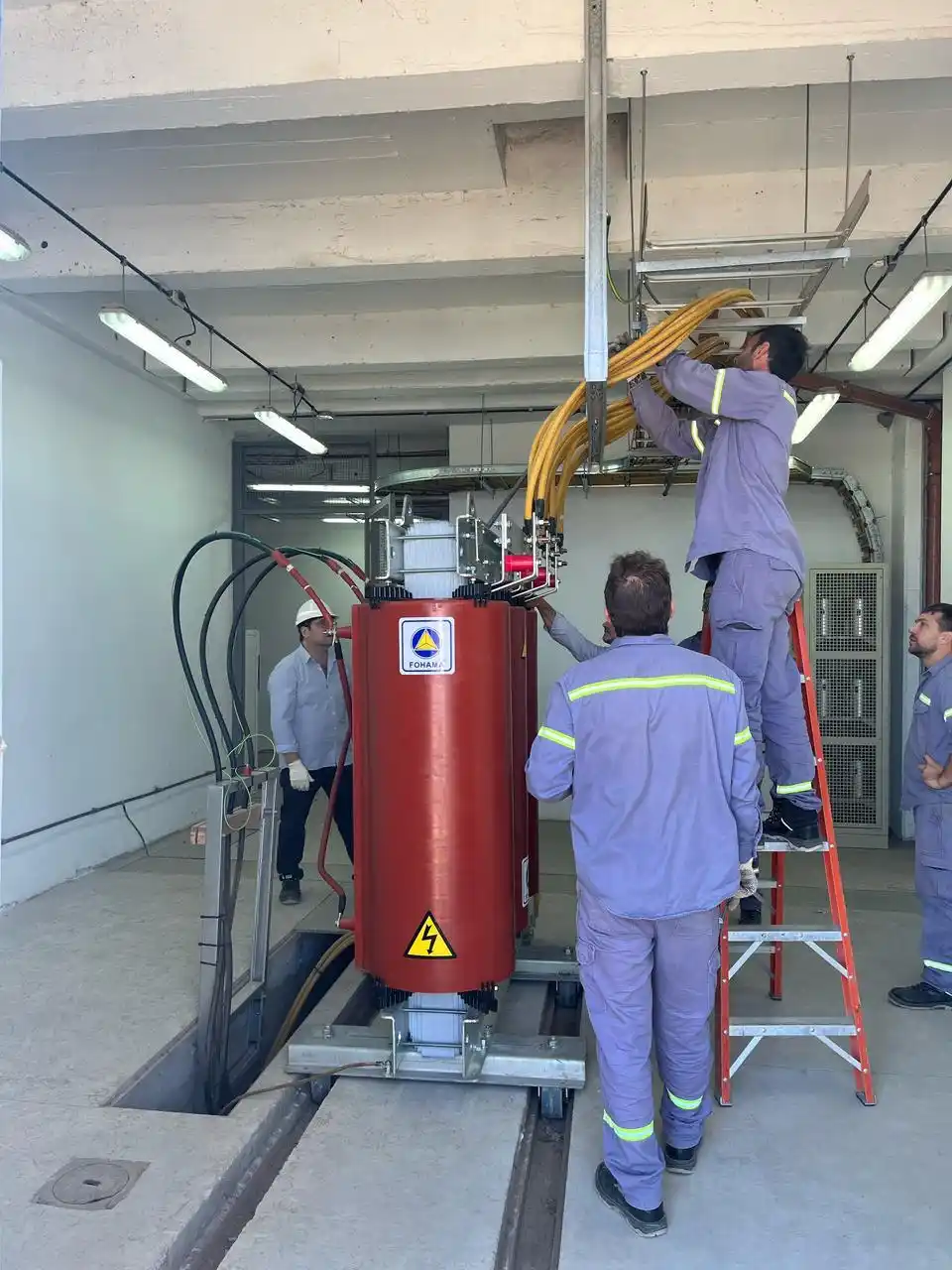 Instalación del nuevo sistema.