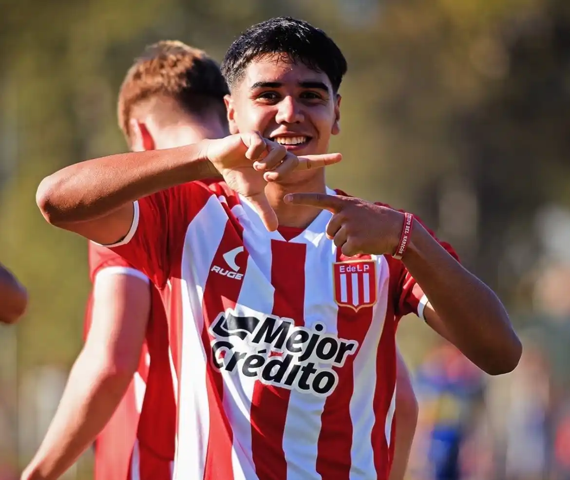 Joaquín Tobio Burgos, el chascomunense que este lunes debutará en la Primera División con Estudiantes