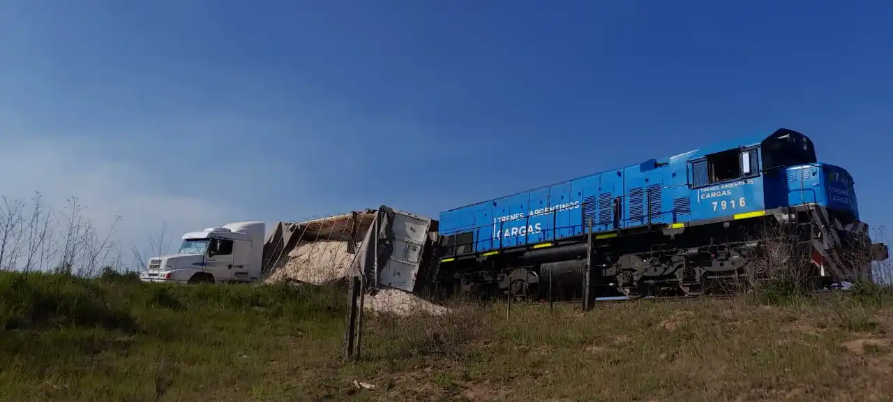 camion arenero tren - 1