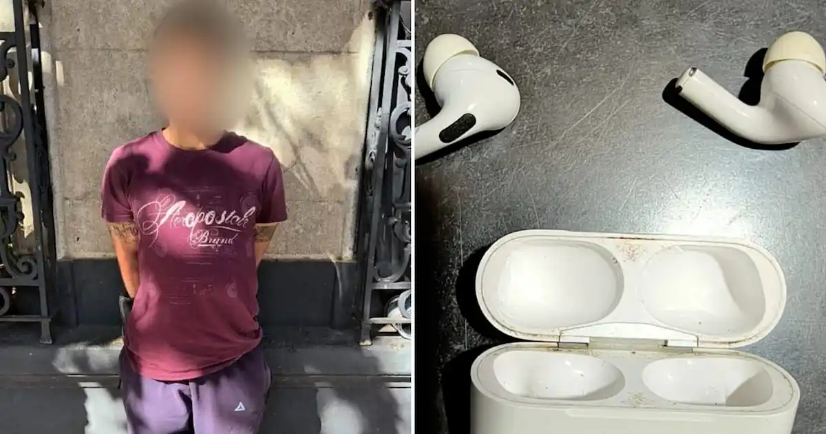 El delincuente de 34 años fue detenido en el barrio porteño de Chacarita.
