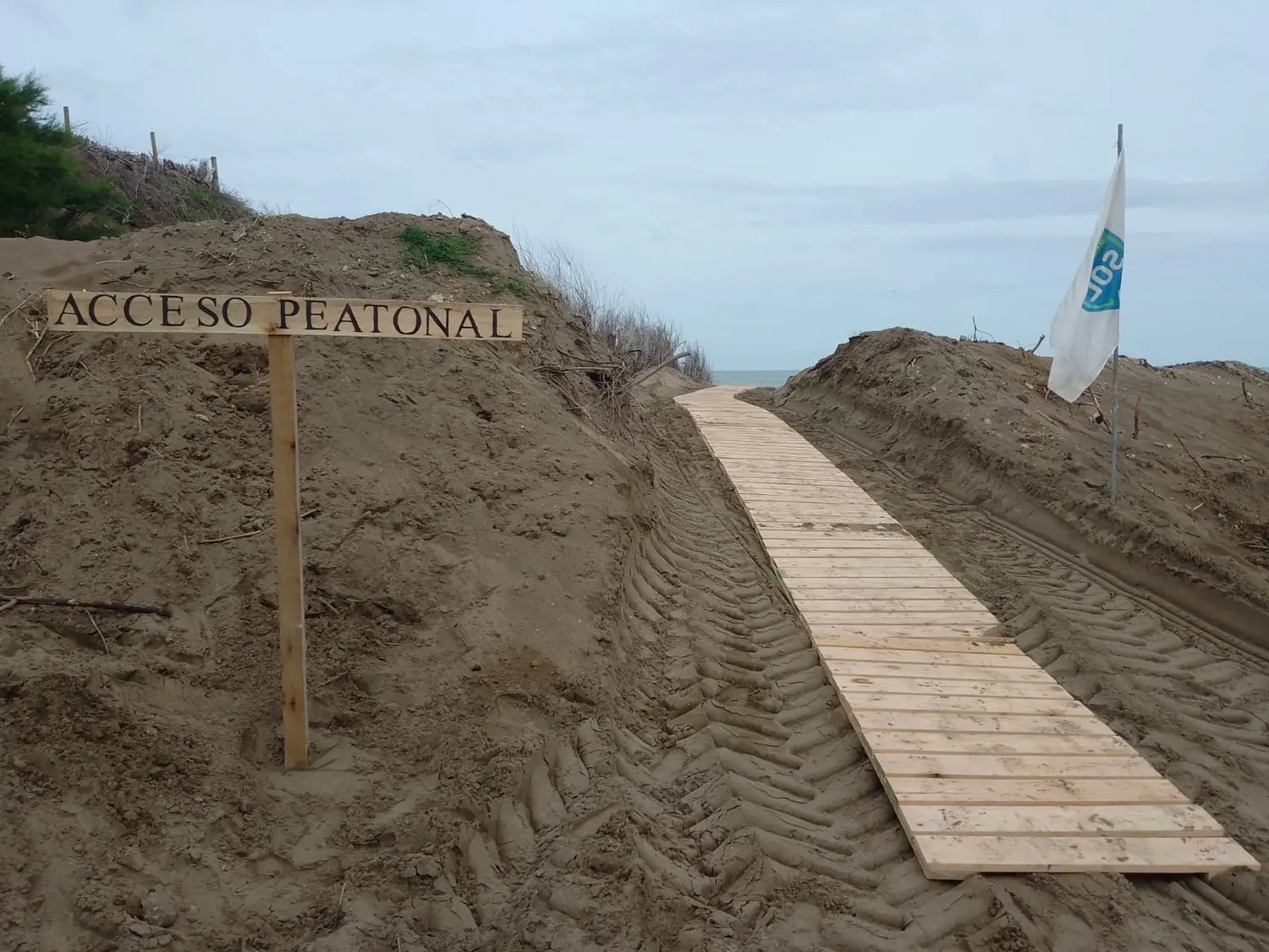 Realizaron acondicionamientos en Claromecó para este fin de semana festivo