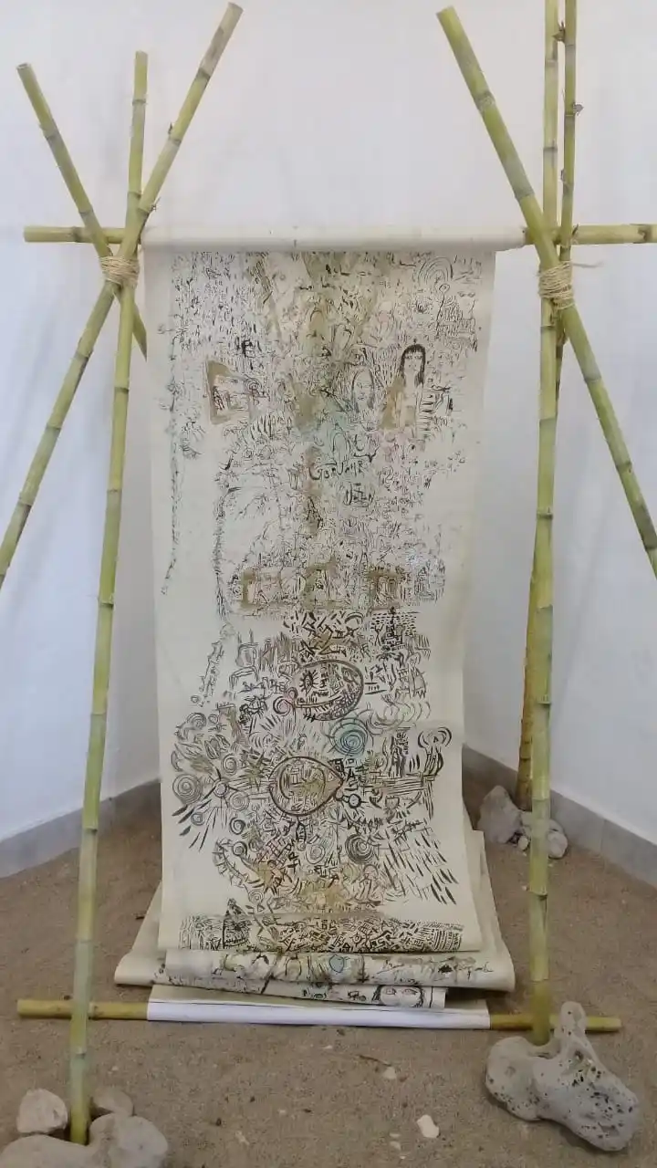 “Papiros en la arena”, una Muestra de Diego Oscar Ramos
