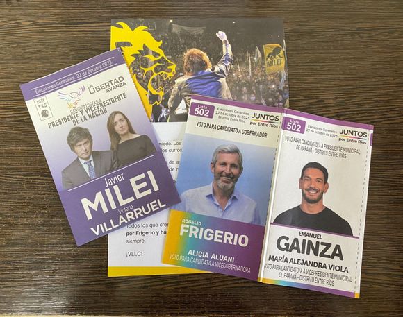 La Libertad Avanza se despegó de la entrega de boletas junto a las de Frigerio