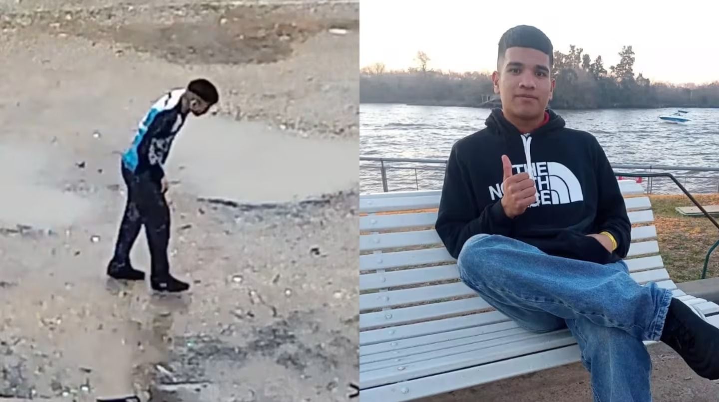 Nicolás Tomás Duarte estaba desaparecido desde este sábado a la madrugada. (Foto: captura de video/PBA-Instagram/Nicolás Duarte).