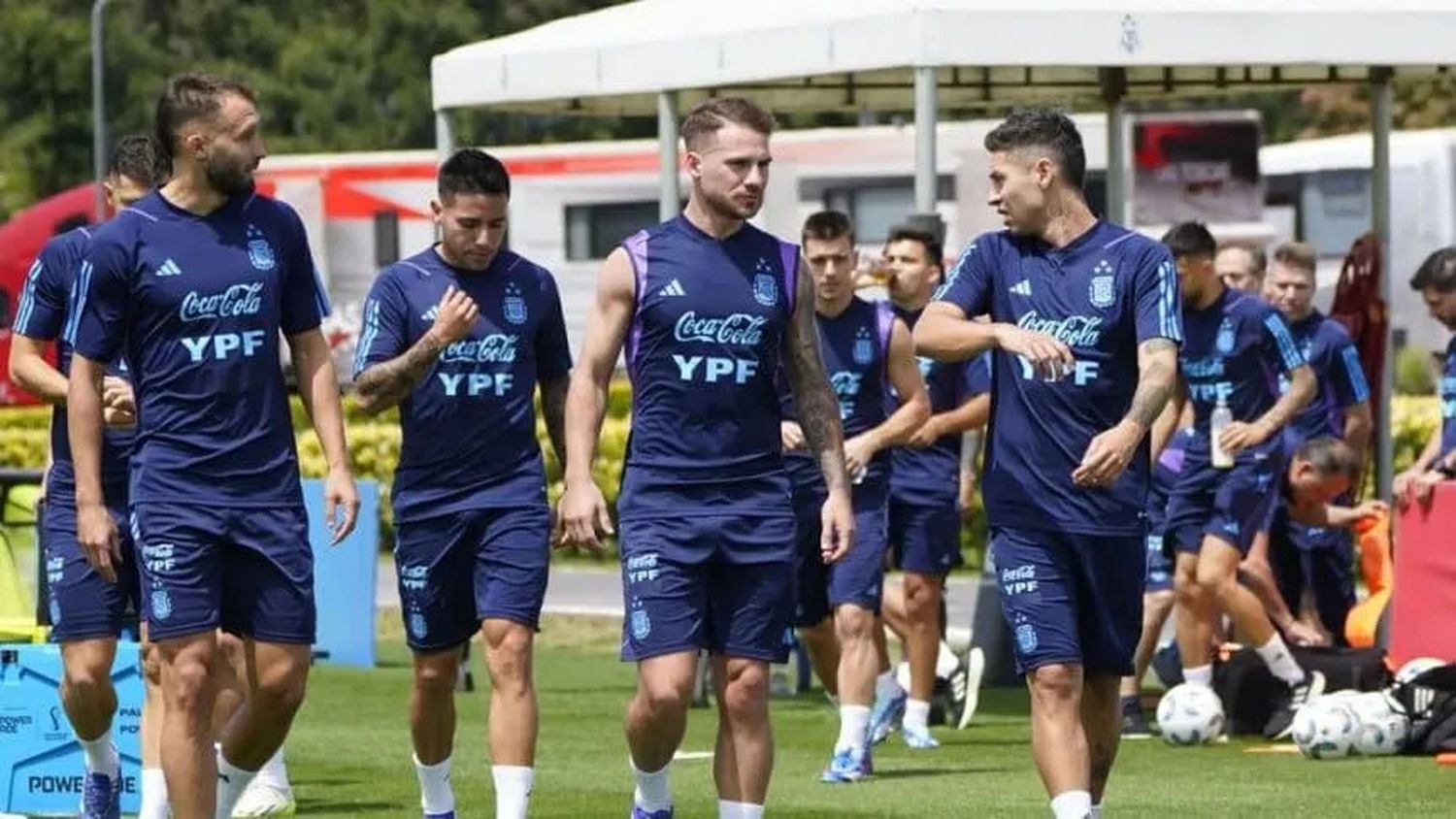 La Selección Argentina no se tomó descanso tras la caída ante Uruguay