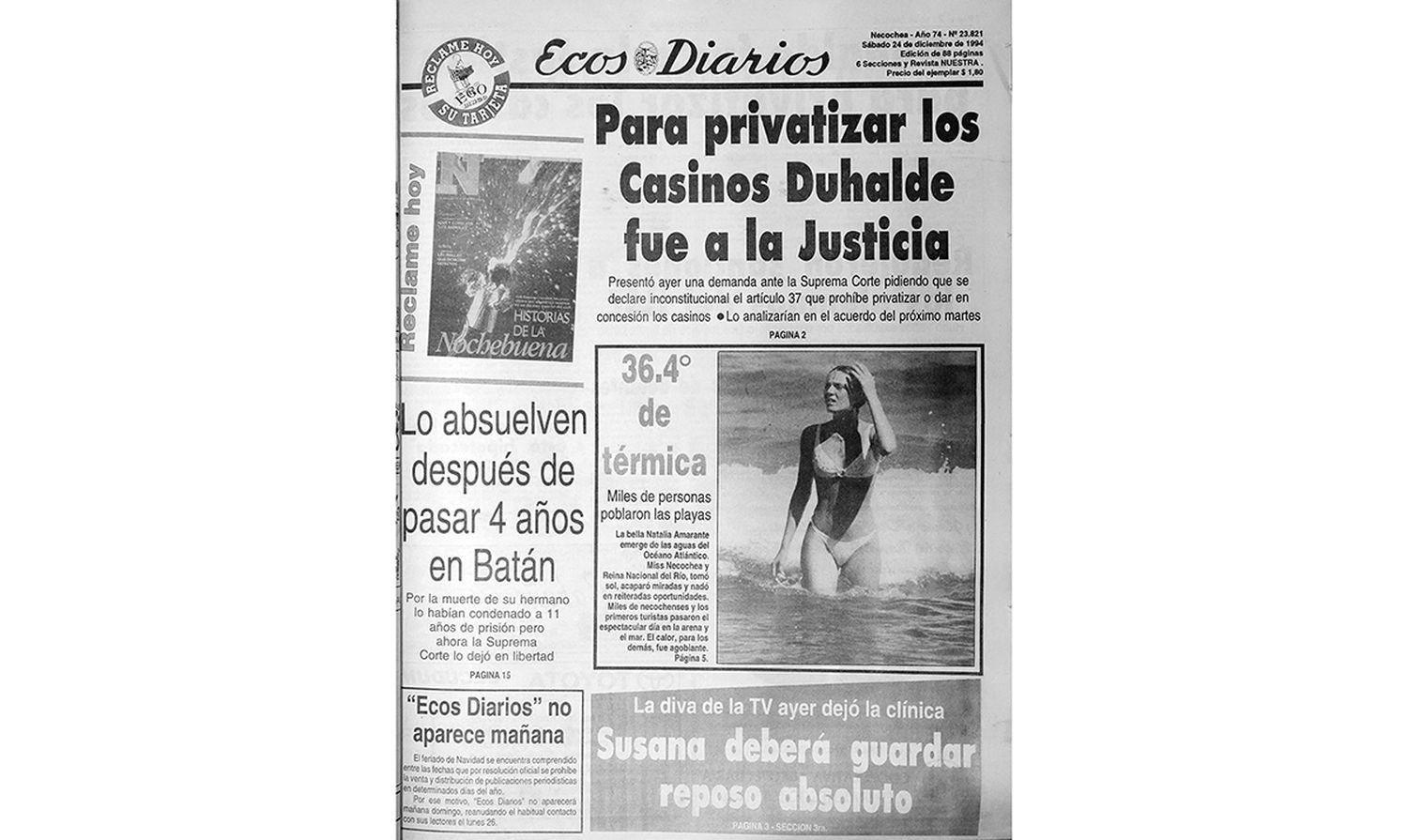 Sábado 24 de diciembre de 1994